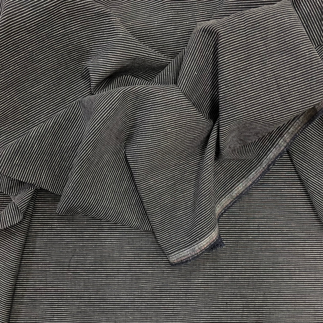 Denim Ticking-3.7oz-Hemp/OC