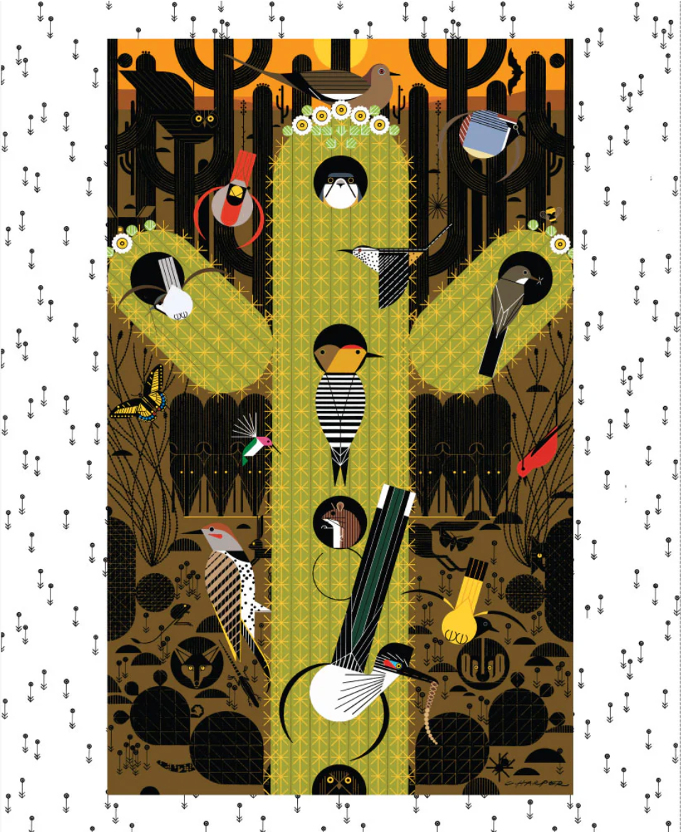 Charley Harper The Desert