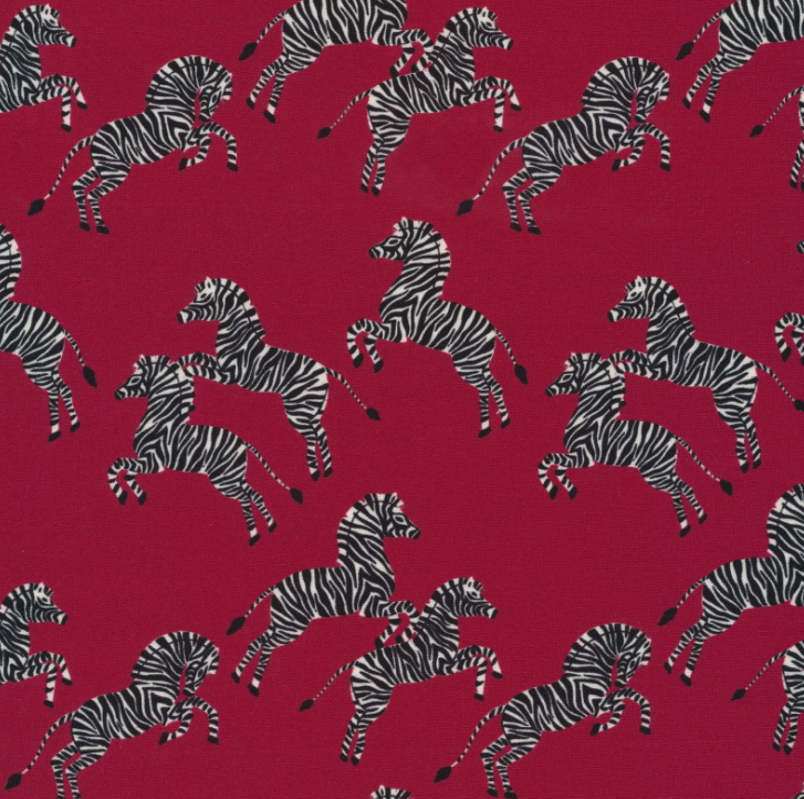44"- 45" - 100% Organic Cotton - Zebras Collection