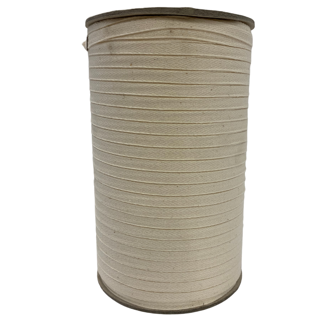 Twill Tape-1/4"-Natural Full Roll