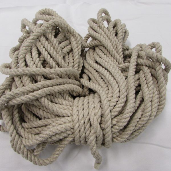 Buy Natural Hemp Rope 8mm Braided at Kanirope