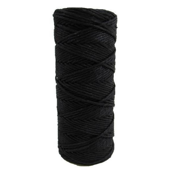 Thick Dark Charcoal Hemp Twine, Thick, 3mm or more, 50m - Fair Go