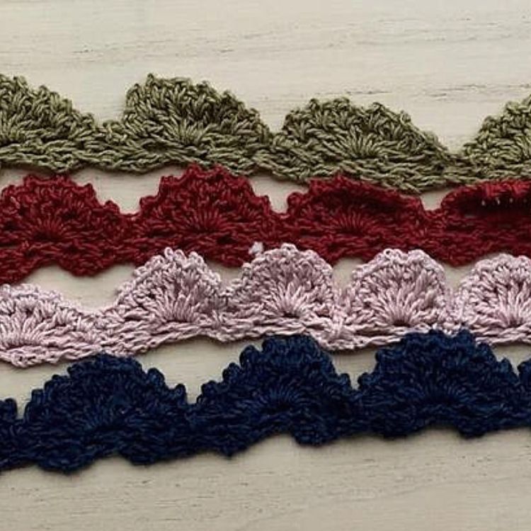 Hand-Crocheted Lace-2cm