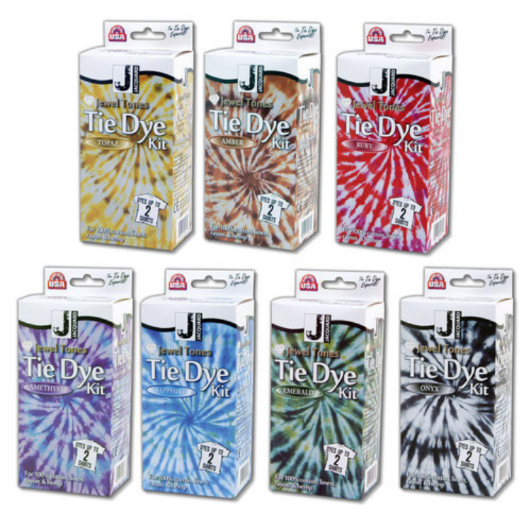 Jewel Tone Tie Dye Kits - Multi-color