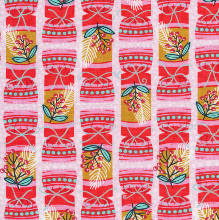 44"- 45" - 100% Organic Cotton - Winter Wonderland