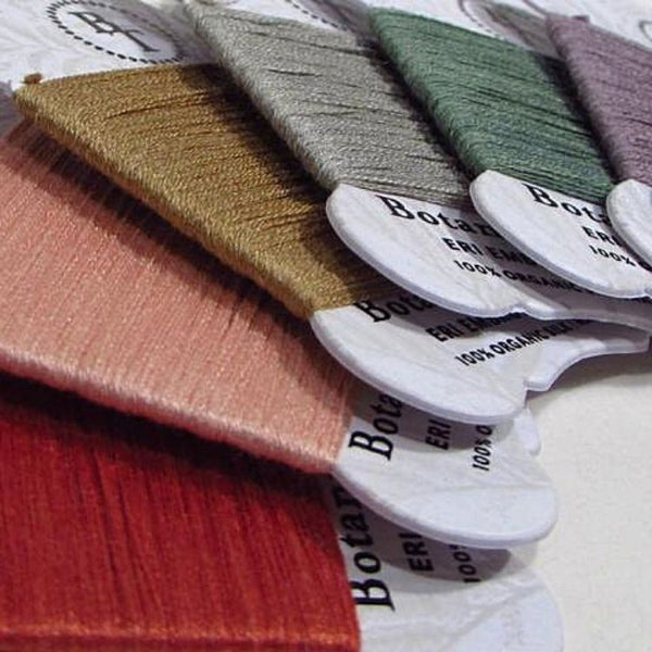Eri Silk Embroidery Floss 8MM & Organic Cotton Plus