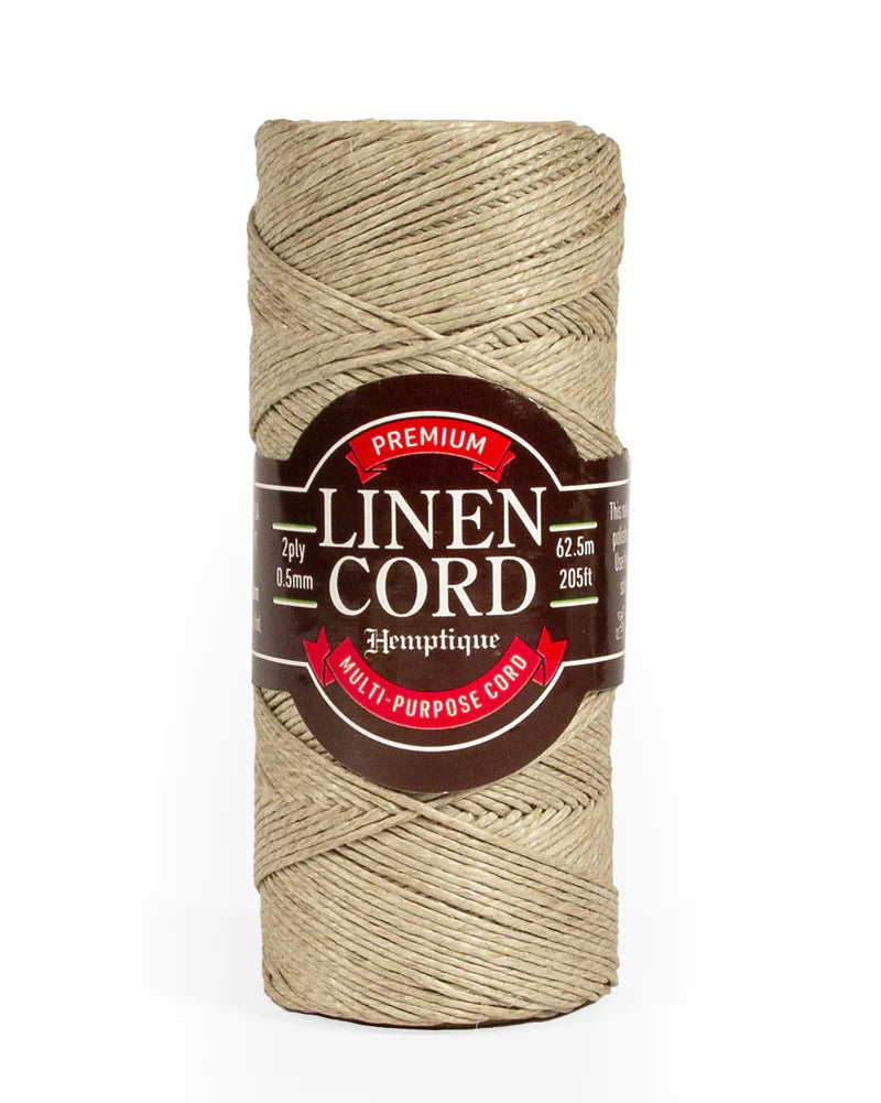 100% Linen Cord