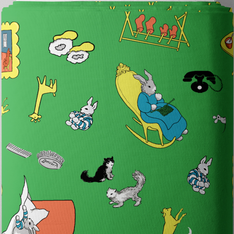 100% Organic Cotton 44"-45" - Goodnight Moon Collection