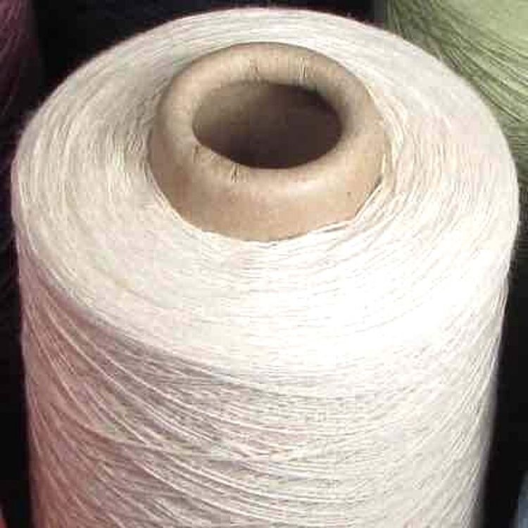 7 Oz Cone-30/3 Organic Cotton Weaving Yarn-Natural