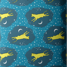 100% Organic Cotton 44"-45" - Goodnight Moon Collection