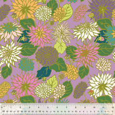 100% Organic Cotton 44-45"- In the Garden