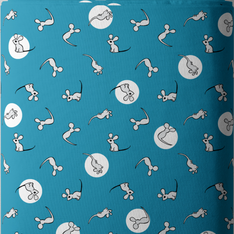 100% Organic Cotton 44"-45" - Goodnight Moon Collection