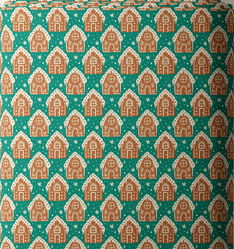 100% Organic Cotton 44"-45" - Bright Holiday