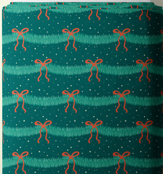 100% Organic Cotton 44"-45" - Bright Holiday