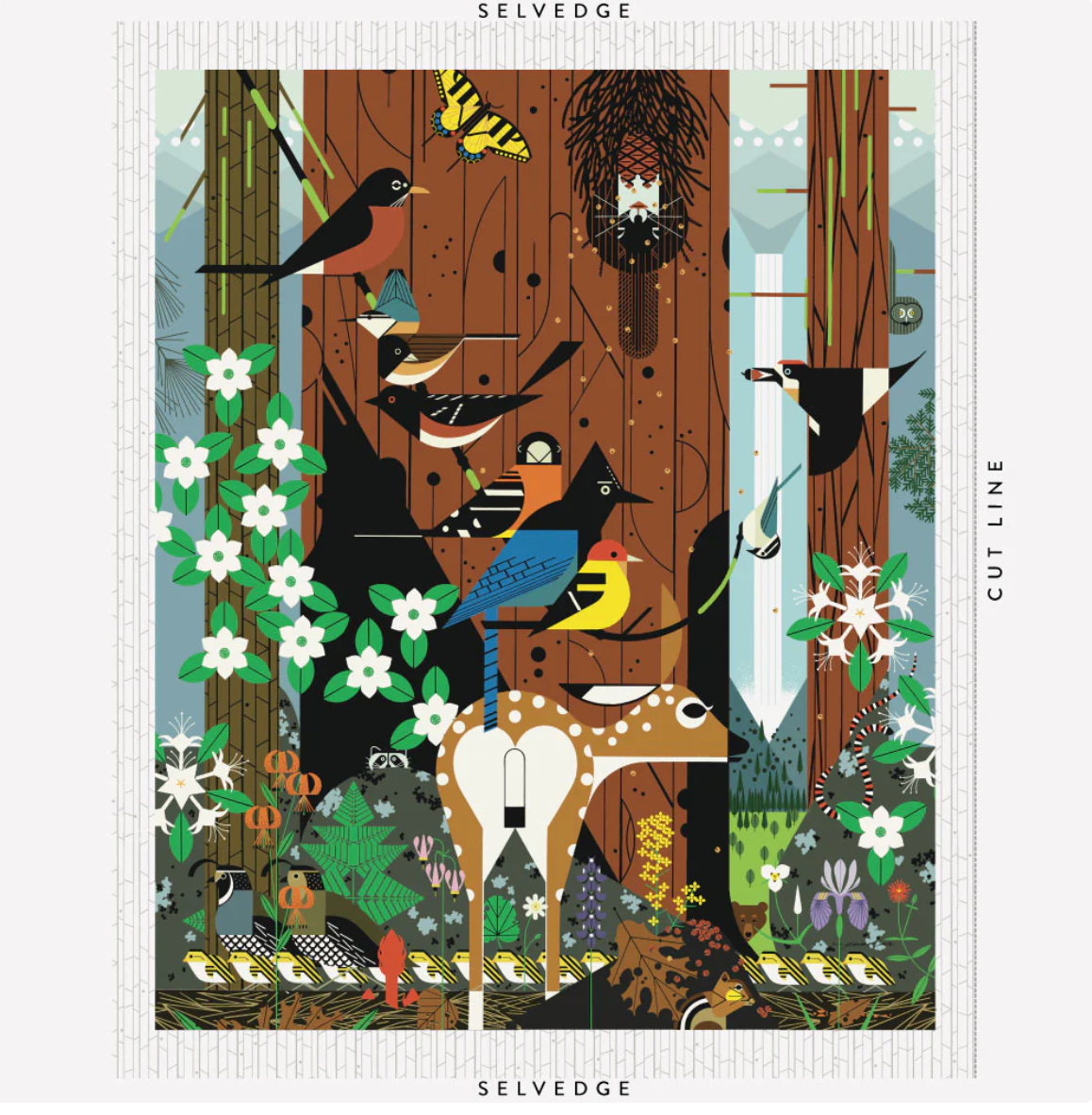 Charley Harper Sierra Range 2026