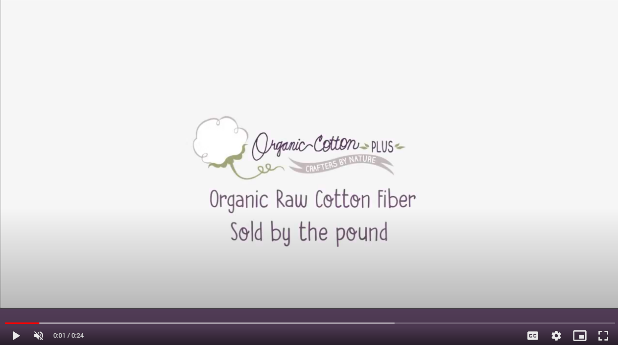  Cotton Stuffing By The Pound - Raw Natural Cotton