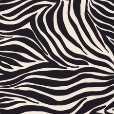 44"- 45" - 100% Organic Cotton - Zebras Collection