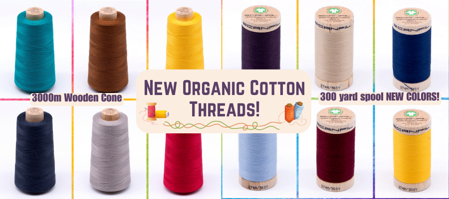 Quilting - Thread  Organic Cotton Plus