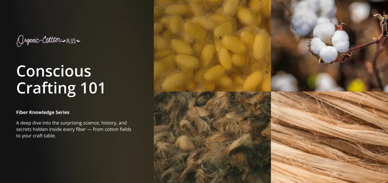 Conscious Crafting 101 - Fiber Knowledge Series.