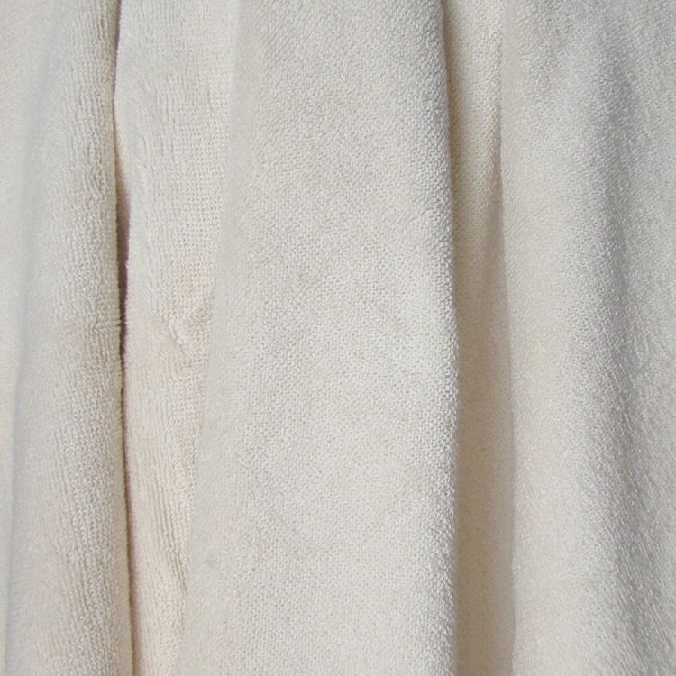 Organic Cotton Heavyweight Flannel Fabric - Natural - By the Yard
