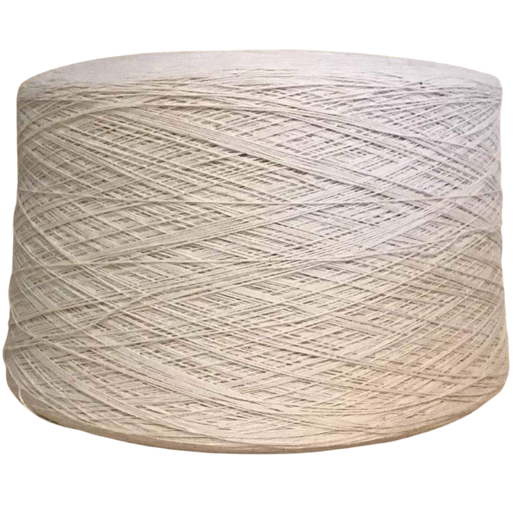 5 Pound Cone-12/2 Organic Cotton Weaving Yarn-Natural