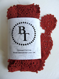 Hand-Crocheted Lace-50mm