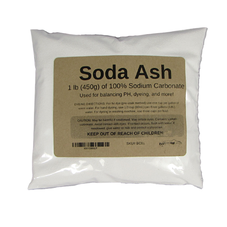 Soda Ash sodium Carbonate for Natural Plant Dyeing or Scouring