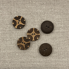 Decorative Coco Shell Buttons