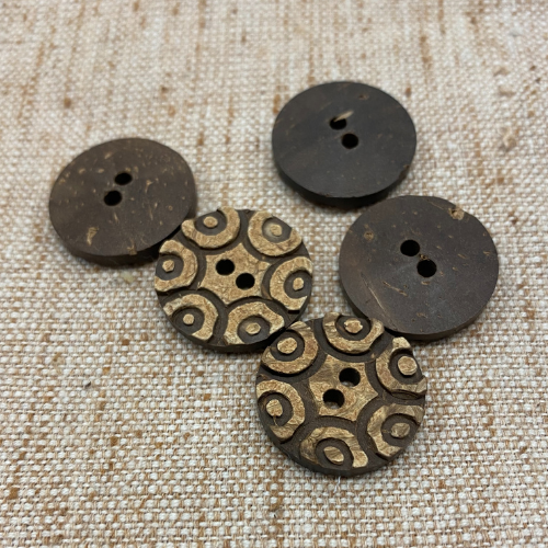 Decorative Coco Shell Buttons