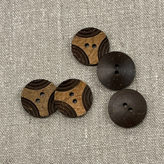 Decorative Coco Shell Buttons