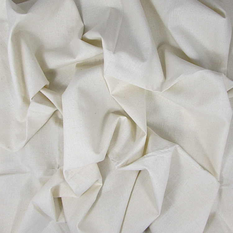Organic Cotton Mesh Fabric - Natural - 5 m