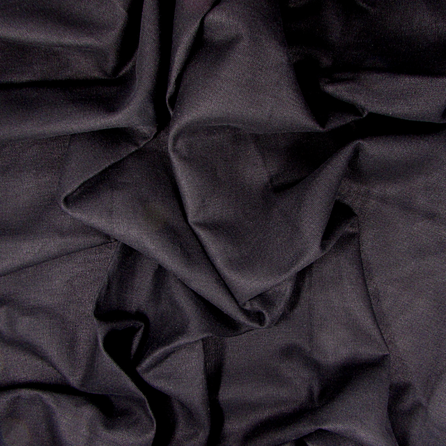  Cotton Broadcloth Black, Fabric by the Yard : Everything Else