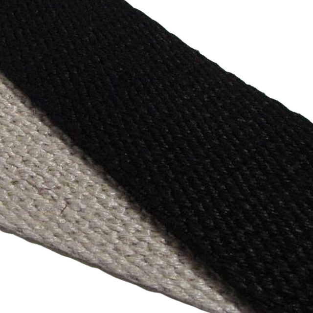 1/2 Black Twill tape - 100% Cotton by the yard