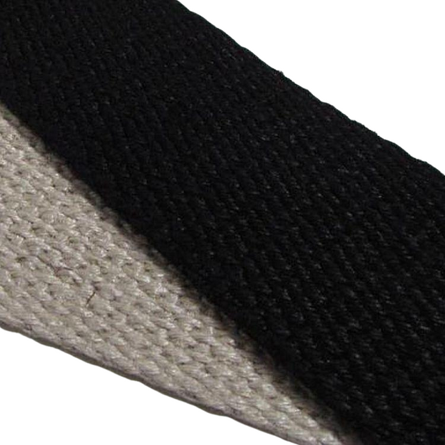  USA Made 5/8 Black Cotton Garment (Ribbon) Tape - 500