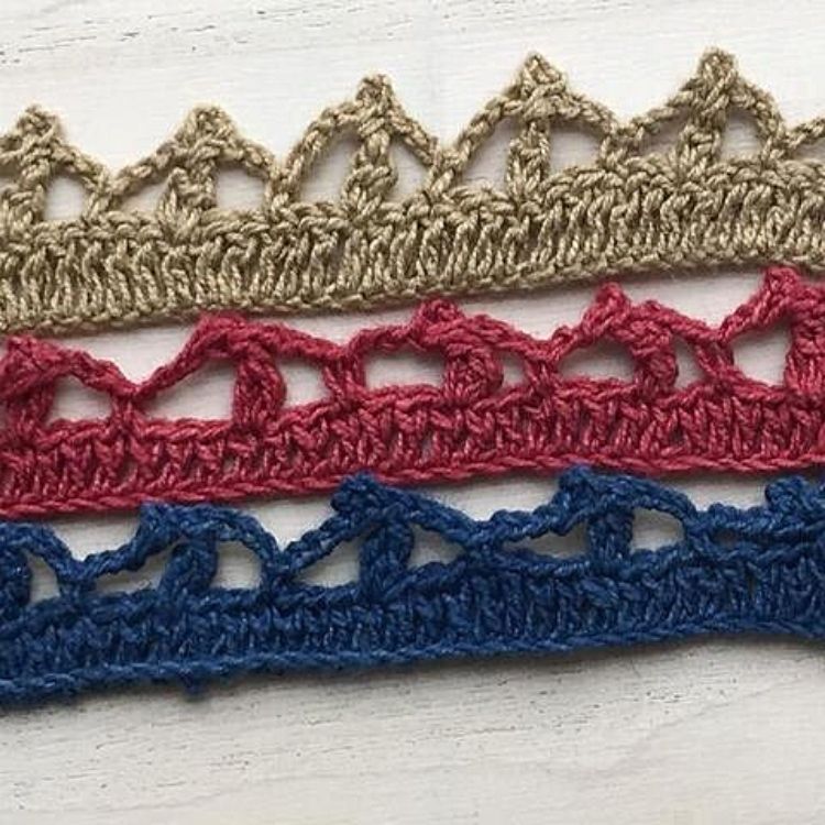 Hand-Crocheted Lace-1.5cm