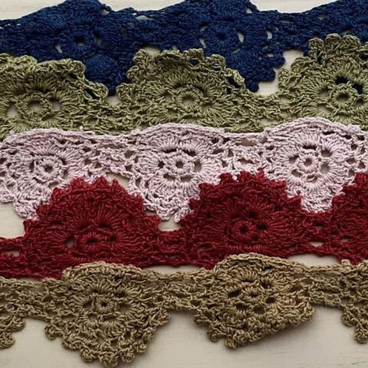 Hand-Crocheted Lace-50mm