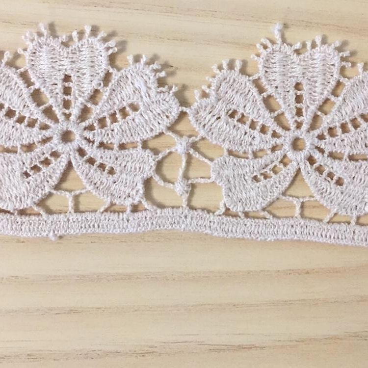 Organic Cotton Lace - Natural Color