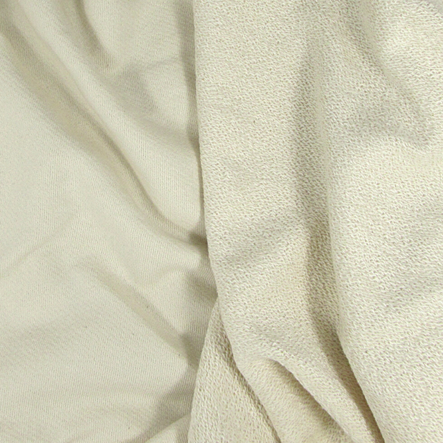 Graphite Organic Cotton Fleece Fabric - 300 GSM - Grown in the USA