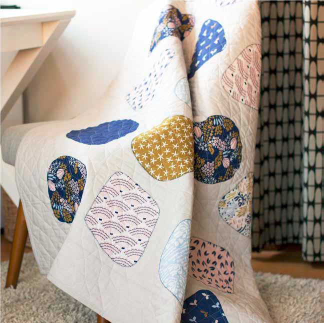 Free Quilt Pattern - Sea Glass Quilt