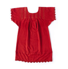 Inset Ribbon Yoke Dress Pattern