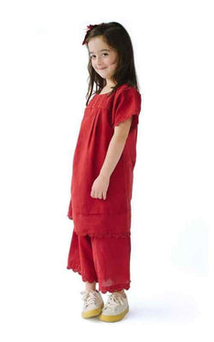 Inset Ribbon Yoke Dress Pattern