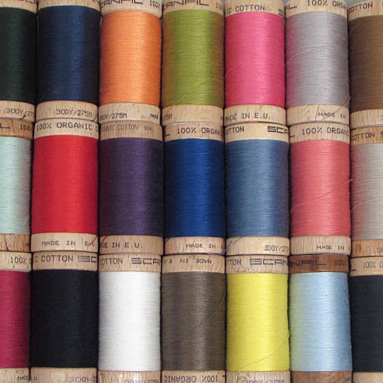 Organic Cotton Thread-300 yard spool & Organic Cotton Plus