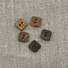 Decorative Coco Shell Buttons - Plain