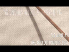 Muslin-58"-Natural video