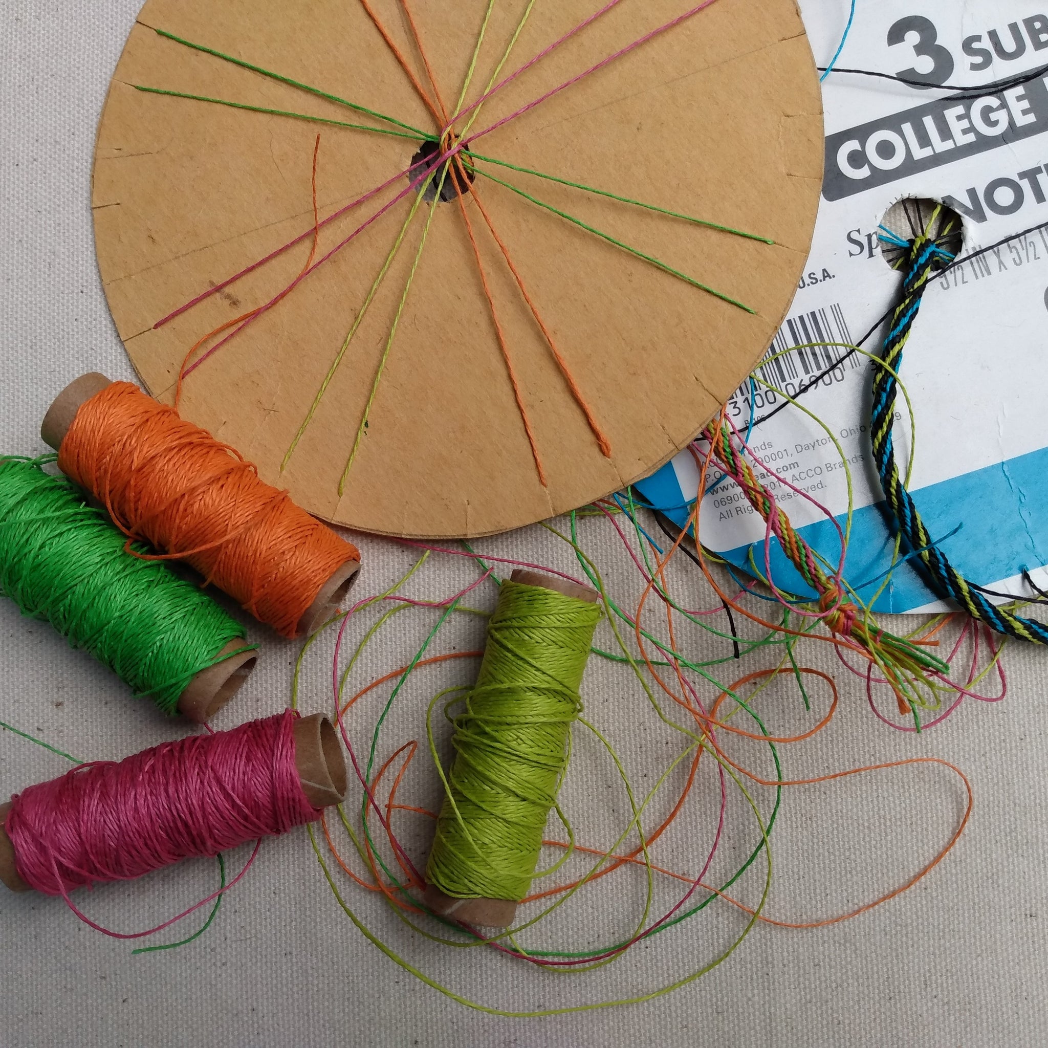 Hemp Thread Made 100% Hemp Thread 0.2mm & Organic Cotton Plus